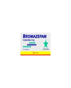 Bromazepam 3mg - 30 Comprimidos