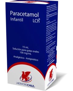 Paracetamol Infantil - 100ml/ml Paracetamol - 15ml Solución en Gotas Orales