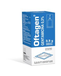 Oftagen - 0,3% Gentamicina Sulfato - 3,5gr Ungüento Oftálmico