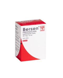 Bersen - 20mg/5ml Prednisona - 60ml Suspensión Oral