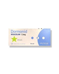 Dormonid - 7,5mg Midazolam - 30 Comprimidos Recubiertos