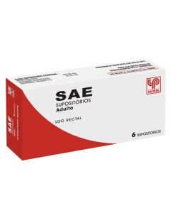 Sae Adulto - 6 Supositorios