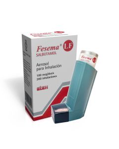Fesema LF - 100mcg/dosis Salbutamol - 200 dosis Aerosol para Inhalación