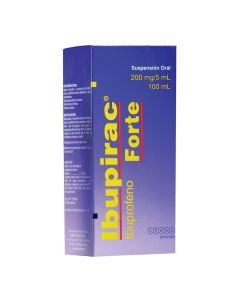Ibupirac Forte - 200mg/5ml Ibuprofeno - 100ml Suspensión Oral