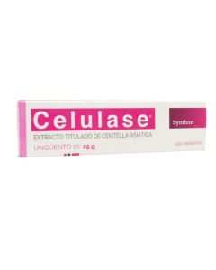 Celulase - 1% Extracto Titulado de Centella Asiática - 25gr Ungüento Tópico