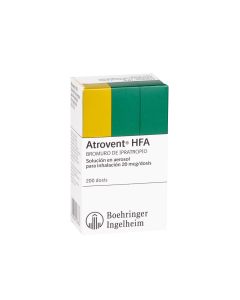 Atrovent - 20mcg/dosis Bromuro de Ipratropio - 200 dosis Aerosol para Inhalación