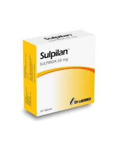 Sulpilan - 50mg Sulpirida - 30 Cápsulas