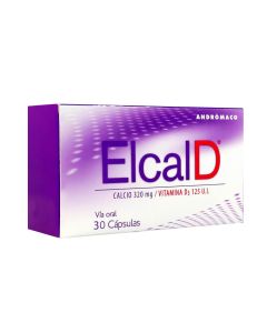 Elcal-D - 30 Cápsulas