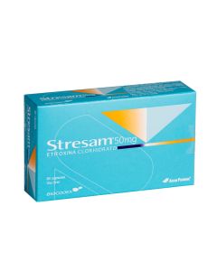 Stresam - 50mg Etifoxina Clorhidrato - 60 Cápsulas