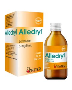 Alledryl - 5mg/5ml Loratadina - 60ml Jarabe