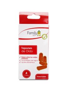 Family Set - 4 Pares de Tapones de Oído