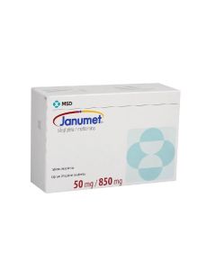 Janumet 50/850 - 28 Comprimidos Recubiertos