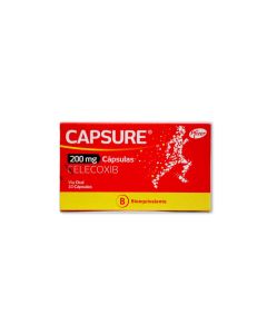 Capsure - 200mg Celecoxib - 10 Cápsulas