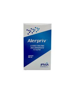 Alerpriv - 2,5mg/5 mL Levocetirizina Diclorhidrato - 100ml Jarabe