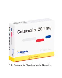 Celecoxib 200mg - 10 Cápsulas
