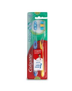 Colgate Twister - Pack 2 Unidades Cepillo de Dientes