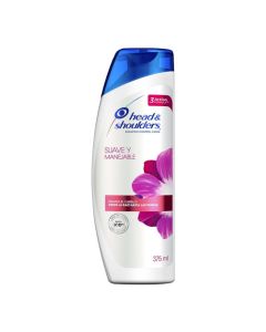 Head & Shoulders Suave y Manejable - 375ml Shampoo Control Caspa