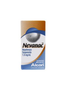 Nevanac - 0,1% Nepafenaco - 5ml Suspensión Oftálmica