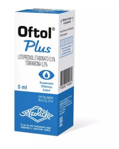 Oftol Loteprednol Etabonato , Tobramicina 0,5% - 0,3%. 5Ml
