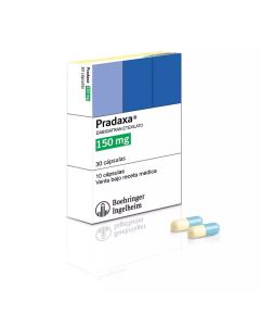 Pradaxa - 150mg Dabigatran - 30 Cápsulas