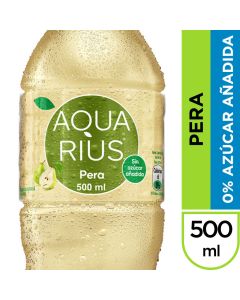Aquarius Pera - 500ml Agua Saborizada 0% Azúcar