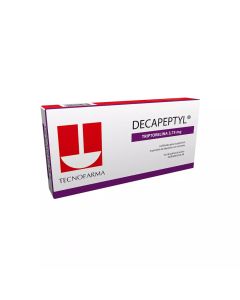 Decapeptyl - 3,75mg Triptorelina - 1 Frasco Ampolla Liofilizado para Suspensión Inyectable