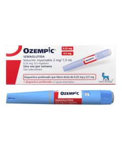 Ozempic - 2mg/1,5ml Semaglutida - 1 Dispositivo Prellenado Solución Inyectable