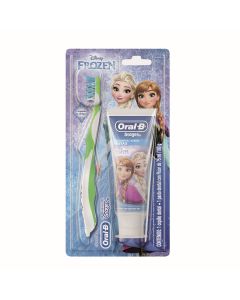Oral-B 1, 100Gr Cepillo De Dientes Frozen, Pasta de Dientes