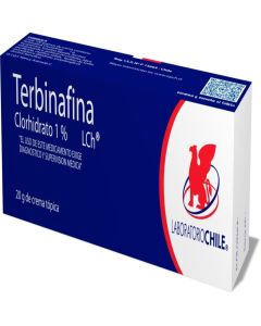 Terbinafina 1% - 20gr Crema Tópica