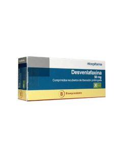Desvenlafaxina 50mg - 30  Comprimidos Recubiertos de Liberacion Prolongada