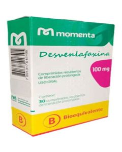 Desvenlafaxina 100mg - 30 Comprimido Recubierto de Liberación Prolongada