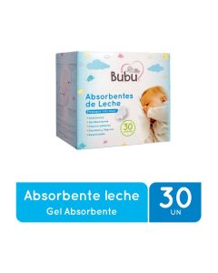 Bubu - 30 unidades Absorbentes de Leche