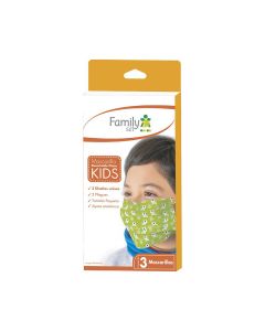 Family Set Kids - 3 Mascarillas Desechables