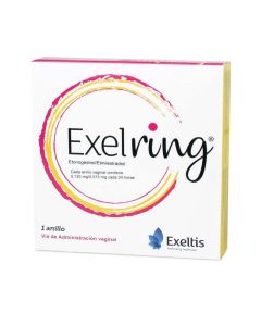 Exelring - 1 Anillo Vaginal Anticonceptivo