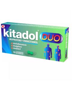 Kitadol Duo - 10 Comprimidos Recubiertos