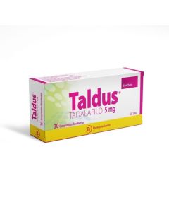 Taldus - 5mg Tadalafilo - 30 Comprimidos Recubiertos