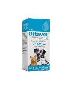 Oftavet - 5ml Solución Oftálmica para Gatos y Perros