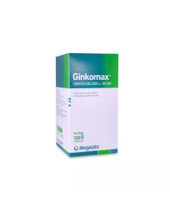 Ginkomax - 80mg Ginkgo Biloba - 120 Cápsulas