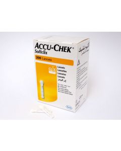 Accu-Chek Softclix - 200 Lancetas para Medición de Glucosa