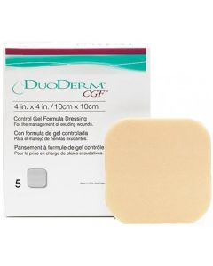 Duoderm CGF - 5 Apósitos de 10cm x 10cm Hidrocoloide con Gel