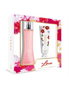 Coral Love - Estuche Eau de Toilette 100ml + Crema de Manos 50ml