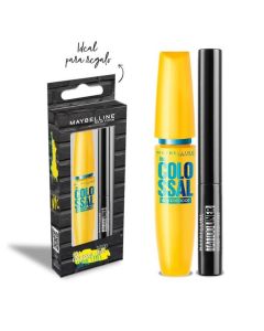 Maybelline - Estuche Máscara de Pestañas Colossal + Delineador de Ojos Tattoliner