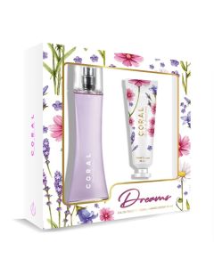 Coral Dreams - Estuche Set Eau de Toilette 100ml + Crema de Manos 50ml