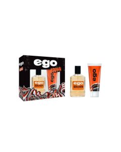 Ego Brown - Estuche Set Colonia 75ml + Gel Aftershave 75ml