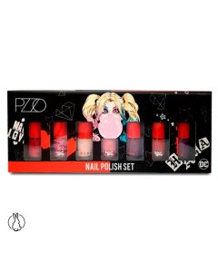 Petrizzio Harley Quinn - Estuche 7 Esmaltes de Uñas
