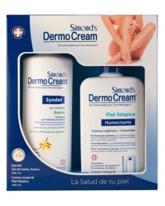 Simond's Dermo Cream - Estuche Gel de Baño 400ml + Crema Corporal 400ml