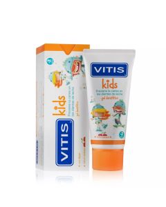 Vitis Kids - 50ml Pasta Gel Dental sabor Cereza +2 años