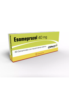 Esomeprazol 40mg - 30 Comprimidos con Recubrimiento Entérico