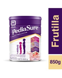 Pediasure Frutilla - 850grs Complemento Nutricional en Polvo para Niños entre 1 y 10 Años