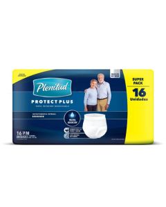 Plenitud Protect Plus - 16 Pañales Ropa Interior Desechable talla P/M